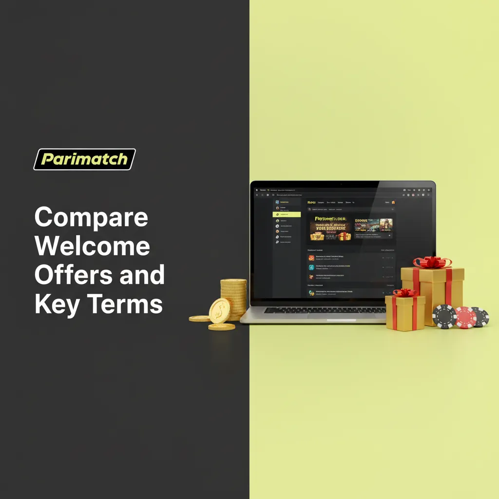Compare Parimatch welcome offers: casino, betting and etc.