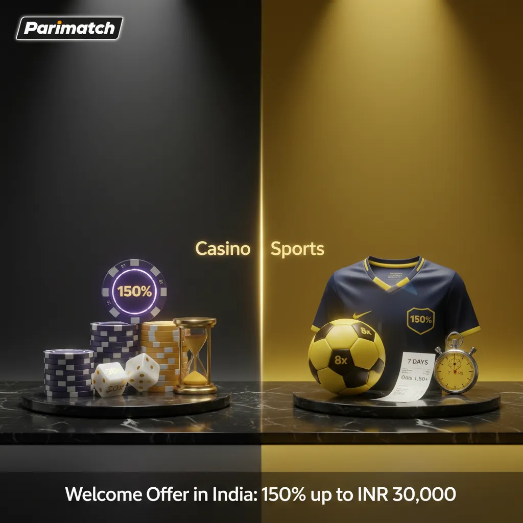 Parimatch App Welcome Offer in India for betting and Casino